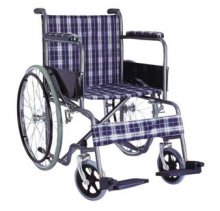 UT-875 Manual Stainless Steel Economy Wheelchair