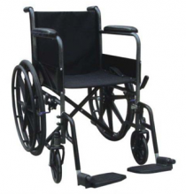 UT-972EB Manual Stainless Steel Wheelchair