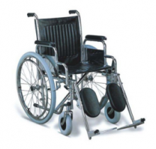 UT-901C Manual Stainless Steel Wheelchair