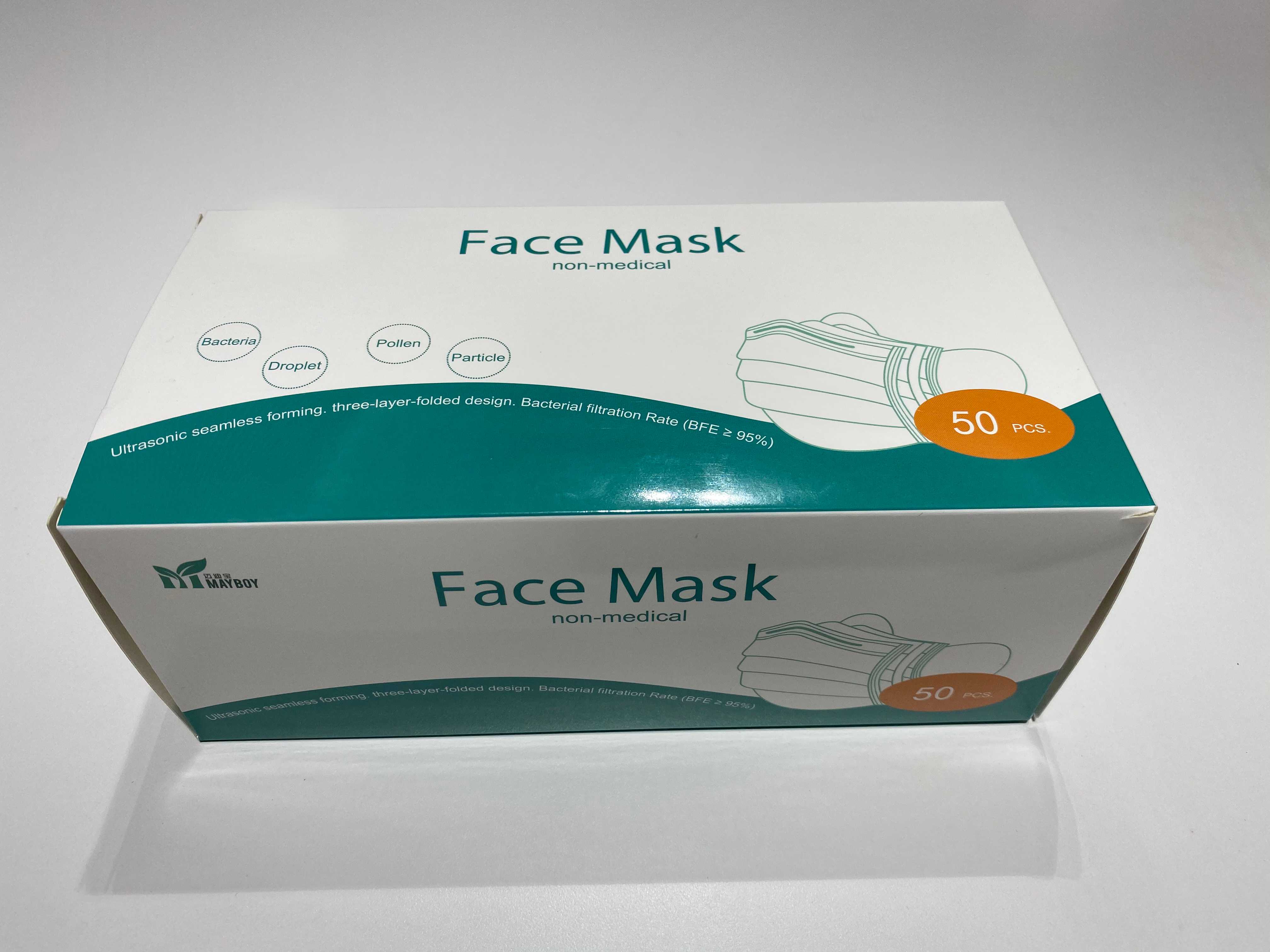 UT-SDM001 3PLY Disposable Face Mask Non-Medical on White List